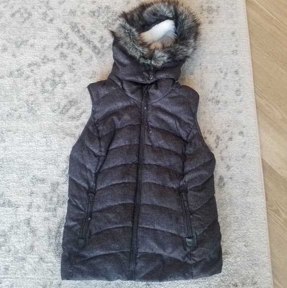 Fuda Gray NWT Vest with Removable Hood Size Large - Picture 3 of 10